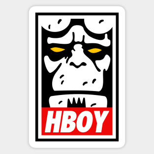 HELLBOY HBOY Sticker